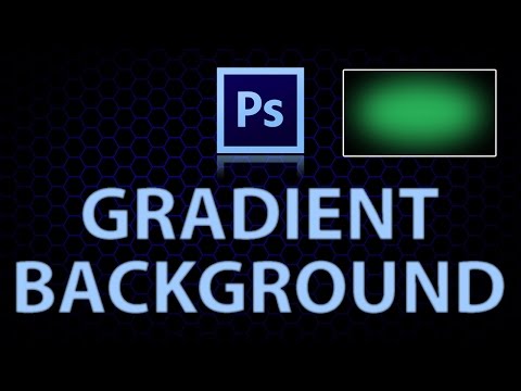 How to make a gradient background in photoshop