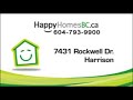 Waterfront Harrison Hot Springs BC  Chilliwack Homes Realty 604-793-9900