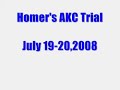 Training & AKC Trial