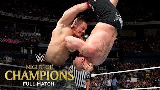 FULL MATCH - Brock Lesnar vs John Cena - WWE World