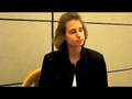 Sarah Zehr talks to students about recruiting