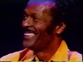 Keef with Chuck Berry at Chuck 60th birthday concert.