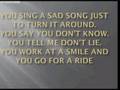 Daniel Powter- Had a bad day lyrics