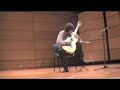 Recital de grado Sergio gonzález, en Manizales. 2009