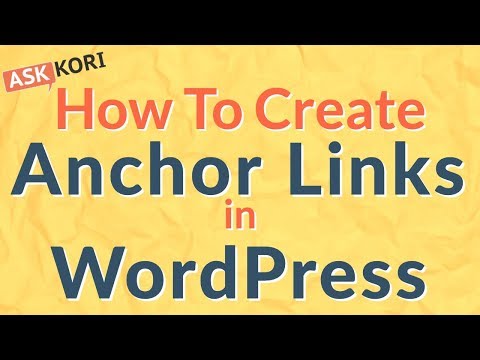 how to link in wordpress