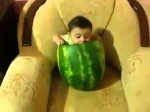 winlip2 - Baby Eating Watermelon From Inside. Comment, Like, Share this video everywhere & do SUBSCRIBE to my channel for more. ○ Facebook: http://www.facebook.com/Vir...