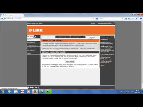 how to connect d'link modem to laptop