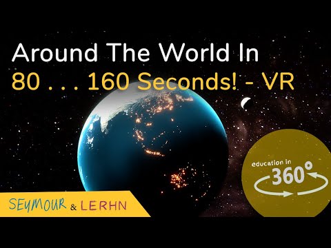 Around The World in 80 . . . 160 Seconds - in VR!! - YouTube