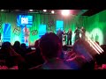 2012 BMI Luncheon Le'Andria Johnson singing Silver & Gold honoring Kirk Franklin 2012 Stellar Awards