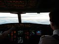 Anflug auf Frankfurt A340 Anflug auf Frankfurt A340