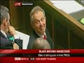 a compilation of the day tony blair leaves the office of prime minister.

backing track is the bbc news 24 pips.

all material (c) bbc news 24