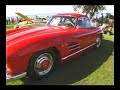 Car Show Mercedes Benz 300SL Gull Wing 1955
