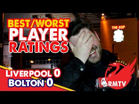 4th - Paul picks out his Best and Worst men of the match from Liverpool's 0-0 draw with Bolton Wanderers in the FA Cup 4th Round at Anfield... The Redmen TV is Uncensored LFC Television... Buy...