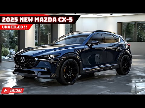unveiling the new 2025 mazda cx 5 the phenomenal suv from mazda is ready to impress