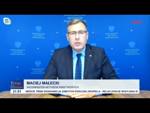 [TYLKO U NAS] M. Małecki o reparacjach: W świetle dzisiejszych rosyjskich zbrodni na narodzie ukraińskim, wojenne zbrodnie nie mogą się przedawniać; nie można przed nimi uciec i Niemcy mają z tym problem