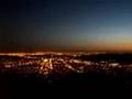 A night view from Mt.Thom above Glendale, California