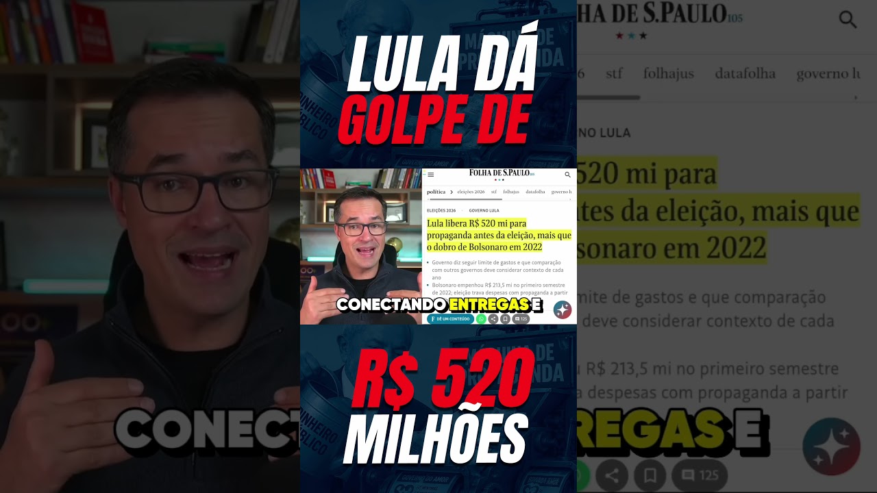 O novo golpe de Lula! Entenda