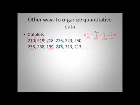 how to organize data