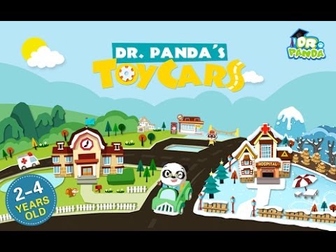 Dr. Panda's Toy Cars - Kids Games
