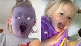 bebekler snapchat şakası çok komik video