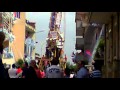 Crispano 2011 festa dei gigli uragano bruscianese azzurri di crispano uscita via napoli parte 1