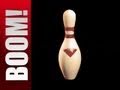 BOWLING PIN Test! How to kill a zombie? How to survive a zombie attack? Zombie Go Boom!