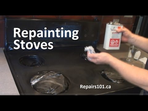 how to paint an appliance