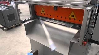 PumaCut20 automatic cycle 4 with upper sheet