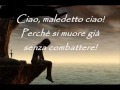 Gianna Nannini Maledetto Ciao Video and Lyrics