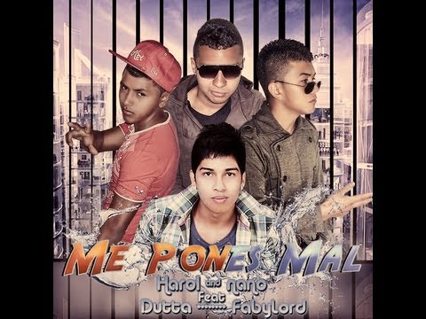 ME PONES MAL - Dutta Ft. Harol Y Nano & Faby Lord (Video Lyrics) LOVE CRAZY RECORDS 2013
