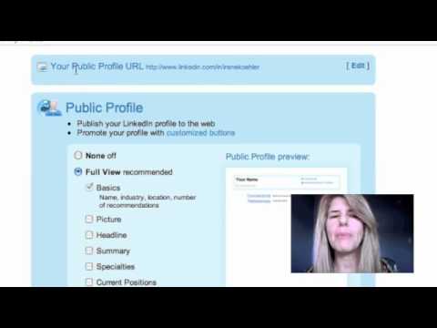 how to make linkedin profile private