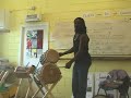 Vieux teaches Kassa to Drums Aloud class