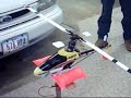 Part 2, Heli Test Stand, Novice Pilot tries it out.