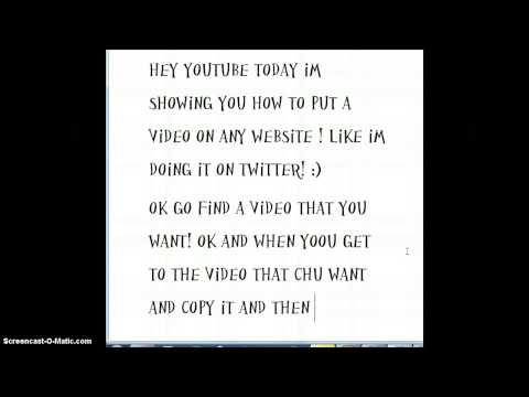 how to put videos on twitter
