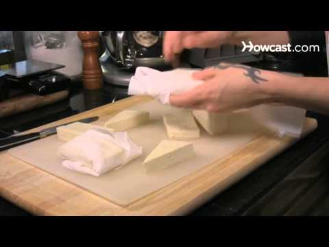 how to drain firm tofu