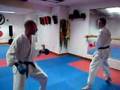 Cael Keating - Sparring at Carlow Wadokai Dojo