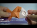 Оригами видеосхема рыбки 2