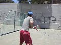 mostly my forehand hitting practice against the wall (2) mostly my forehand hitting practice against the wall (2)