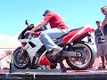Derek FZR 1000 Dyno run 2 Derek FZR 1000 Dyno run 2