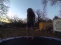 Taylor Hayes GoPro video #1. Jumping on a ...