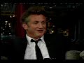 sean penn on the late show with david letterman - october 1, 2007 part 1