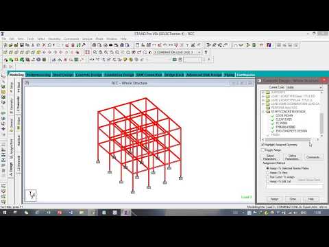 Design and analysis of three Storey Building in Staad Pro