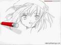 Manga drawing at RMD
