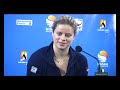 Kim Clijsters' quarterfinal press conference