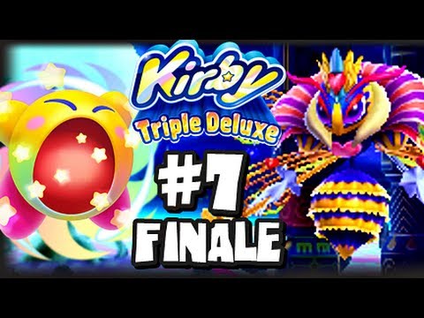 Kirby Triple Deluxe 3DS - (1080p) Part 7 FINALE - Royal Road FINAL BOSS & Extra Stages