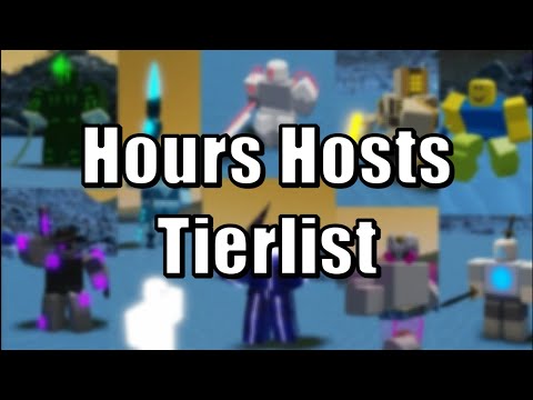 Play this video Hours Host Tierlist