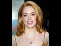 rose mcgowan picture slide show with the song basket case by greenday.