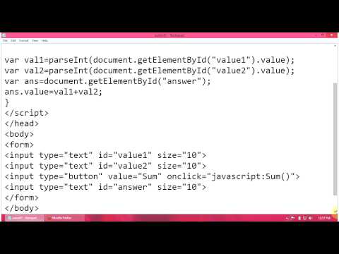 how to perform addition in jsp