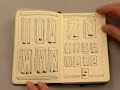 Moleskine Paula Scher notebook @ Detour exhibition