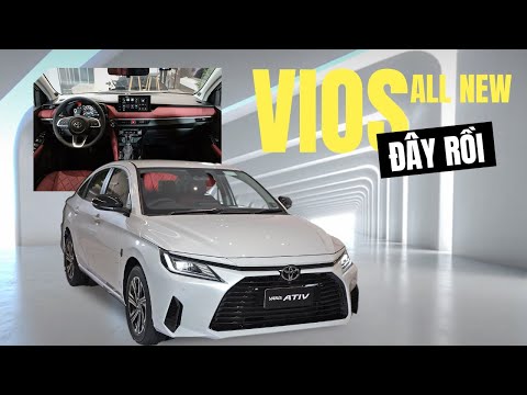 Toyota Vios 2023 ra mắt: Diện mạo mới, nhiều công nghệ như Camry, thế khó cho Accent và City